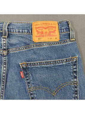 Levi's Jeans Men's 30x30 Blue 527 Slim Fit Boot Cut Denim